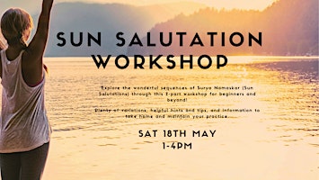 Imagem principal do evento Sun Salutation Workshop (Part 1)