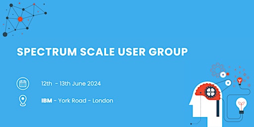 Hauptbild für Spectrum Scale User Group - 2024