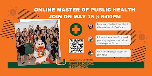 Primaire afbeelding van Information Session on Online MPH at the University of Miami
