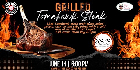 Tomahawk Steak Night