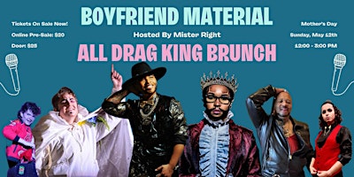 Primaire afbeelding van Boyfriend Material: All Drag King Brunch