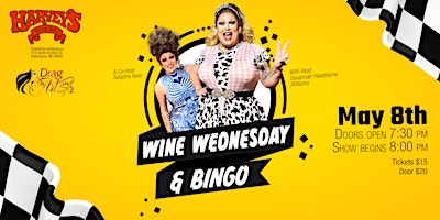 Primaire afbeelding van Wine Wednesday and Drag Queen Bingo