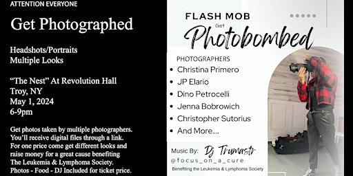 Imagem principal do evento Flash Mob - Get Photobombed For LLS