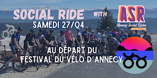 Imagem principal do evento Social Ride Festival du Vélo