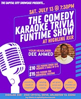 Immagine principale di The Comedy Karaoke Trivia Funtime Show with Dee Ahmed 