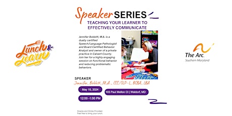 Teaching your learner to effectively communicate | A Speaker Series