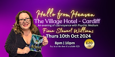 Imagem principal do evento Hello from Heaven - Psychic Night in Cardiff