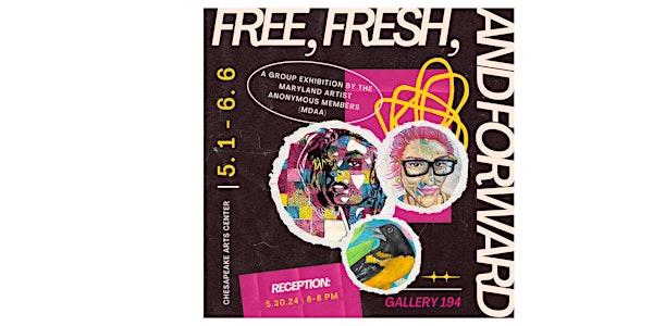 Opening Gallery Reception-Free, Fresh,and Forward-2024 MDAA Members Exhibit
