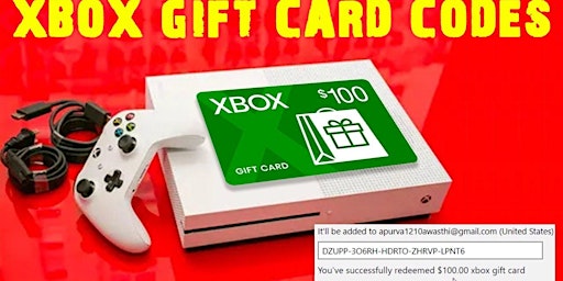 Free Xbox Gift Card Codes 2024 = How To Get Free Xbox Gift Card Codes Generator 2024 primary image