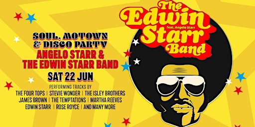 Imagem principal do evento Angelo Starr & The Edwin Starr Band