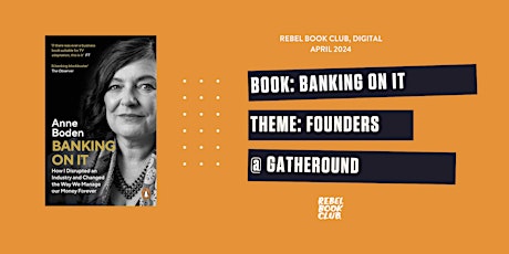 Rebel Book Club x Banking On It  - Digital April event