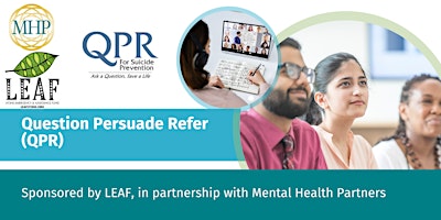 QPR - Question, Persuade, & Refer with Lyons Emergency & Assistance Fund primary image