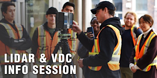 Hauptbild für LIDAR and VDC Info Sessions