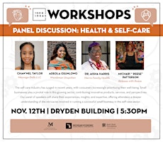 Health & Self-Care Industry Panel Workshop primary image