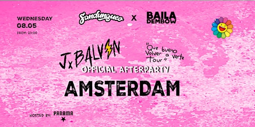 J BALVIN OFFICIAL AFTERPARTY - AMSTERDAM primary image