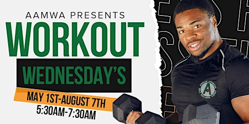 Primaire afbeelding van AAMWA presents Workout Wednesday's