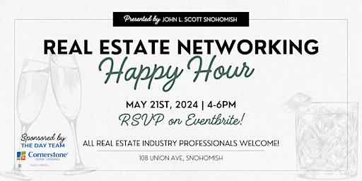 Imagem principal do evento Real Estate Networking Happy Hour