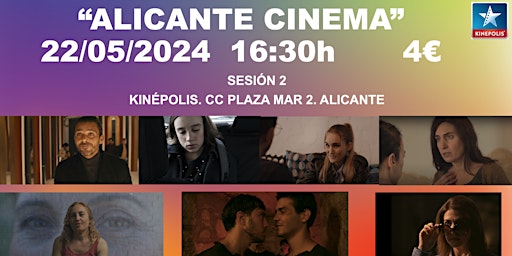 Imagem principal do evento CORTOMETRAJES ALICANTE CINEMA SESIÓN 2