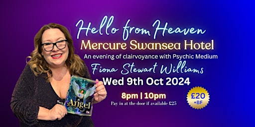 Hello from Heaven - Psychic Night in Swansea primary image