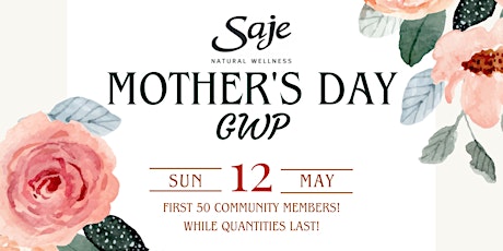 Mothers Day GWP - Saje Natural Wellness