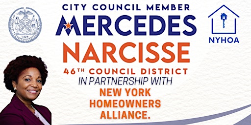 Imagem principal de District 46 Homeowners Discussion Panel With Mercedes Narcisse