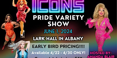Primaire afbeelding van ICONS: A Pride Variety Show