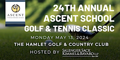 24th Annual Ascent school Golf & Tennis Classic primary image