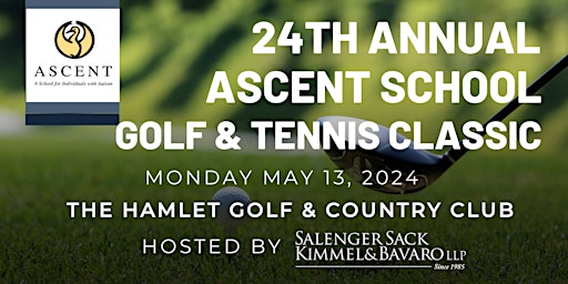 24th Annual Ascent school Golf & Tennis Classic  primärbild