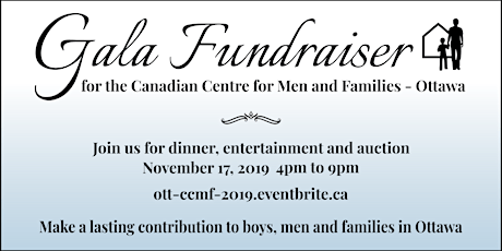 Canadian Centre for Men & Families Fundraising Gala primary image