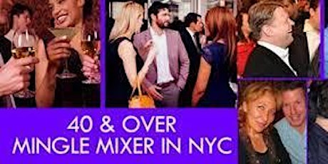 40'S AND OVER SINGLES AFTERWORK MINGLE!