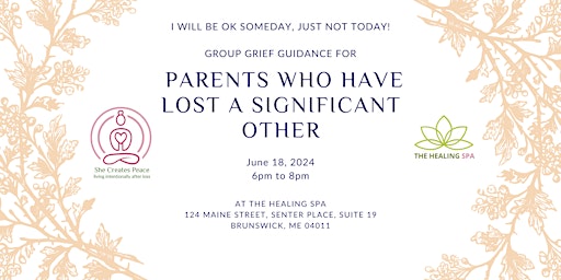 Image principale de I Will Be OK Someday, Just Not Today:  Adults Who've Lost Significant Other