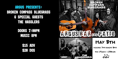 Primaire afbeelding van Broken Compass Bluegrass and The Hasslers perform at Argus