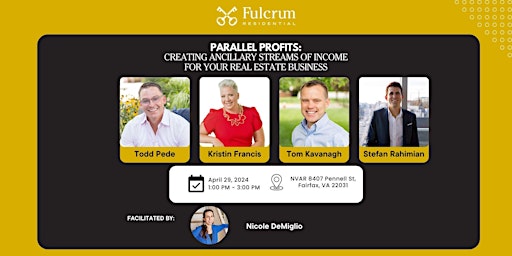 Imagem principal de Parallel Profits:  Creating Ancillary Streams of Income for Your Real Estate Business