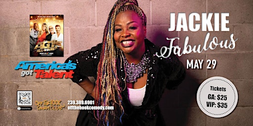 Imagem principal do evento Comedian Jackie Fabulous Live in Naples, Florida!