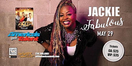 Imagem principal de Comedian Jackie Fabulous Live in Naples, Florida!