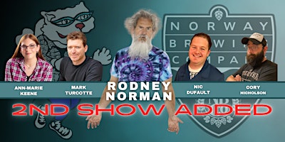 Cat's Meow Comedy Presents Rodney Norman 2ND SHOW ADDED primary image