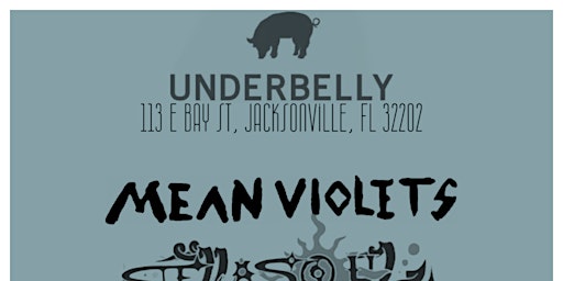 Imagem principal do evento Mean Violets / Stella Soul / Cob Mob LIVE at Underbelly