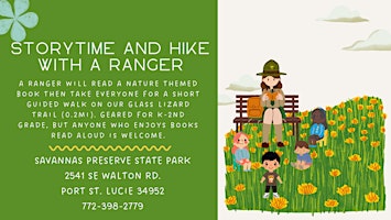 Imagem principal do evento Storytime & Hike with a Ranger