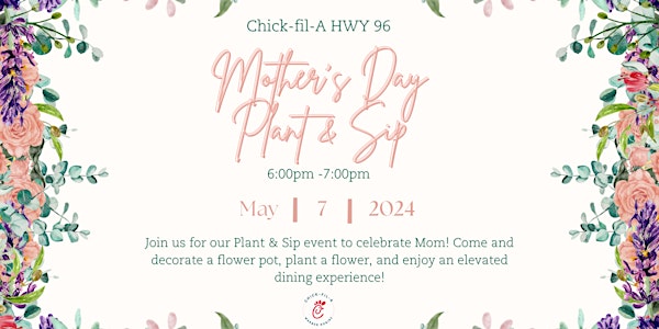 Mother's Day Sip & Plant