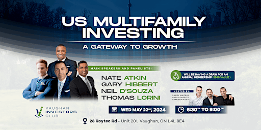 Immagine principale di US Multifamily Investing | A Gateway to Growth 