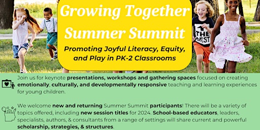 Hauptbild für Growing Together Summer Summit 2024