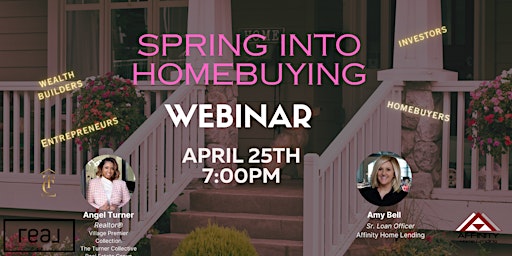 Hauptbild für Spring Into Home Ownership: Home Buying Webinar