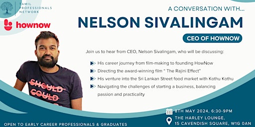 Primaire afbeelding van A conversation with Nelson Sivalingam, CEO of HowNow