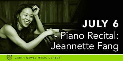 Imagem principal do evento Piano Recital: Jeannette Fang