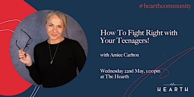 Primaire afbeelding van Lunch & Learn:  How To Fight Right with Your Teenagers!