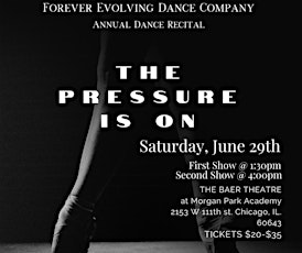 "The Pressure Is On" Second Show