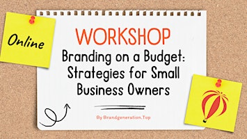 Image principale de "Branding on a Budget" Workshop