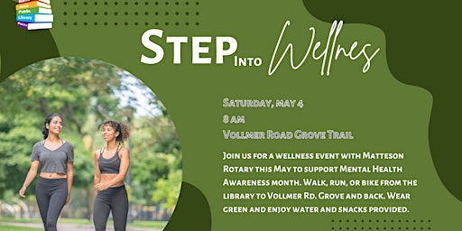 Imagem principal de Step into Wellness with the Library