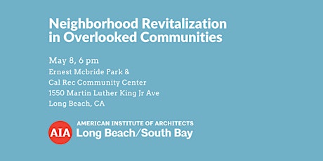 Neighborhood Revitalization in Overlooked Communities