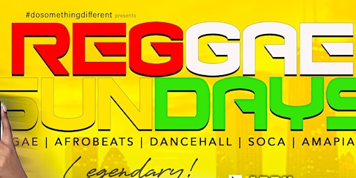Image principale de REGGAE SUNDAY // The #1 Caribbean Party In The City